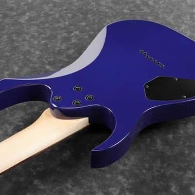 Ibanez GRG7221QATBB GIO RG 7str Electric Guitar - Transparent Blue Burst image 2