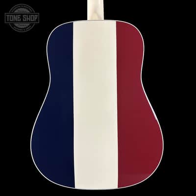 Martin Custom Shop Dread Red/White/Blue Sitka/EIR w/case 2868625 image 5