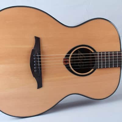 Lag Tramontane T66A Auditor Acoutic Guitar Natural image 7