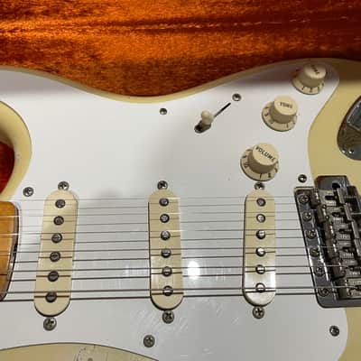 Fender American Vintage '57 Stratocaster 2002 White Blonde image 5