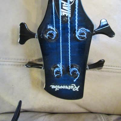 Chowney Davie 504 Retrovibe bass guitar 2020? - Blue - FREE SHIPPING! image 3