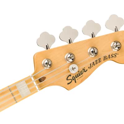 Classic Vibe Active '70s Jazz Bass, Maple Fingerboard, Parchment Pickguard, Ocean Turquoise image 3