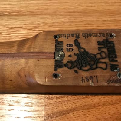 Warmoth Stratocaster Replacement Neck - Roasted Flame Maple - Ebony image 7