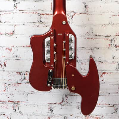 Traveler - Speedster Standard Travel Electric Guitar Red Metallic w/Bag - USED image 8