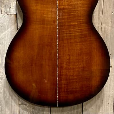 PRS SE A50E Angelus with Fishman Sonitone Pickup 2022 Natural with Black Gold Burst, Ships Fast! image 10