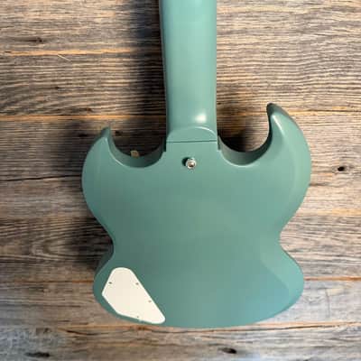Used Gibson Custom Shop SG Custom Mod Shop Satin - Pelham Blue w/OHSC image 7