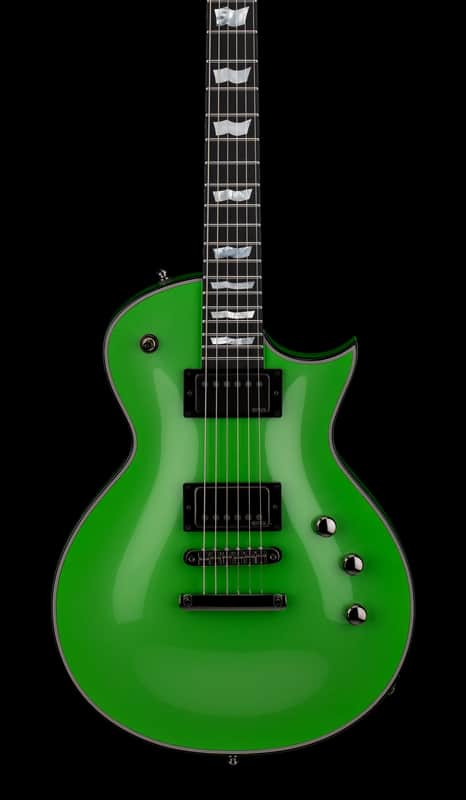 ESP Custom Shop Eclipse DB-E - Signal Green #21252 (NAMM 2026) image 1