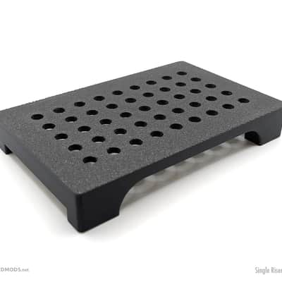 Single / Short Pedal Riser for Temple Audio Templeboards – No Hook & Loop – Works with BoardMods Plates & Temple QRP