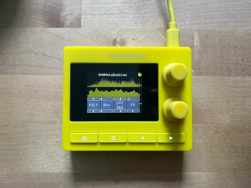 1010 Music Lemondrop Nanobox 4-Voice Granular Synthesizer 2022 - Present - Yellow image 1