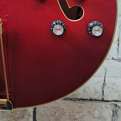 Epiphone Broadway with Laurel Fretboard -- Wine Red image 3