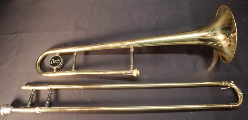 Bach Student BTB202 Tenor Trombone - Lacquered With Mouthpiece And Case image 1