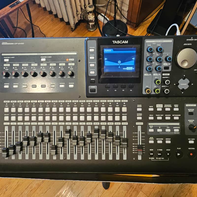 TASCAM DP-24SD 24-track Digital Portastudio 2015 - Present - Black image 1