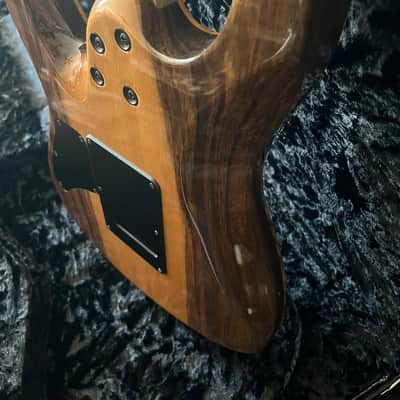 Suhr Modern Spalt Maple Brown Burst: Black Limba Body image 23