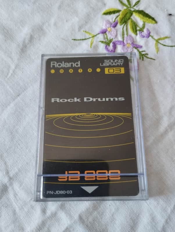 Roland PN-JD80-03 Data card for Roland JD800 and JD990 synths - black image 1