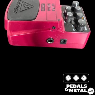 Behringer UM300 Ultra Metal Distortion Pedal 2010s - Standard X14029 image 5