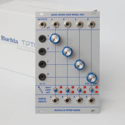 Tiptop Audio Buchla 292t Quad Lopass Gate image 3