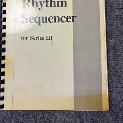 Original Fairlight CMI Series III Documentation series III 1983-1989 image 19