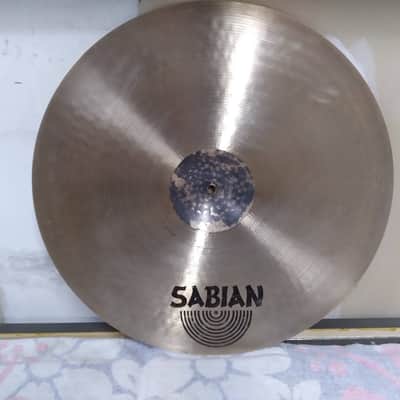 Sabian 21" HH Hand Hammered Raw Bell Dry Ride Cymbal 1996 - 2015 - Natural image 11