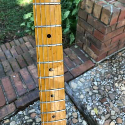 Warmoth Telecaster Thinline Shoreline Gold image 10