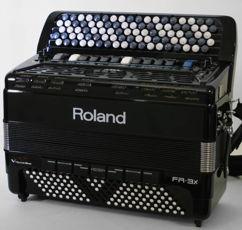 Roland FR-3xb-BK Chromatic Button V-Accordion image 2