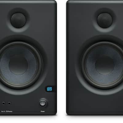 (2) Presonus Eris E4.5 Active Powered 4.5" Studio Monitors Bundle with Mackie 2x2 Controller image 3