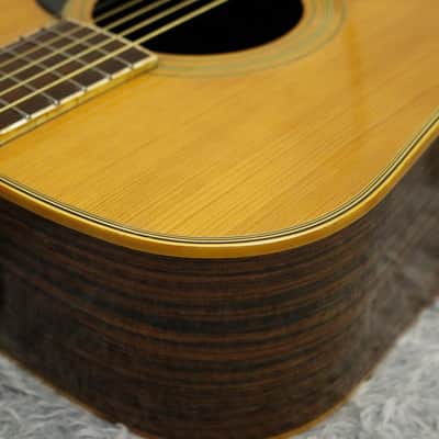 Vintage Tokai '80s made Japan made Acoustic Guitar Cat's Eyes CE-300 Made in Japan image 13