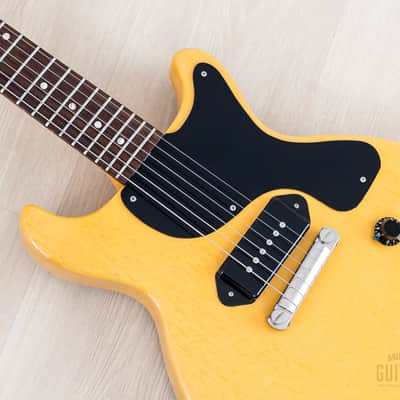 1995 Gibson Custom Shop Historic 1958 Les Paul Junior Double Cut TV Yellow w/ Case image 7