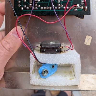 Electro-Harmonix Big Muff Large Enclosure - made in NYC - 1980 - Silver image 7