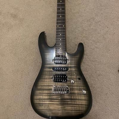 Immagine Harley Benton Fusion-III HSH EB FCB Flame Charcoal Burst - 1