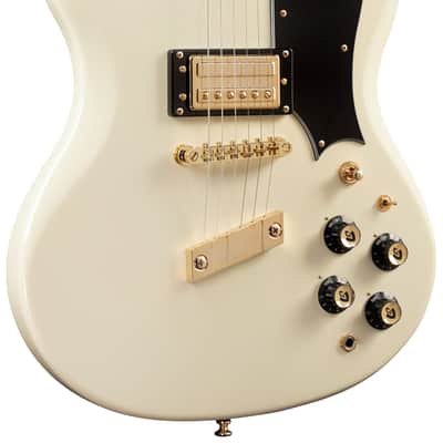 Guild Polara Kim Thayil Signature - Vintage White image 3