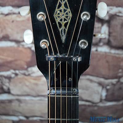 Vintage '60s Framus Studio 5/51 Archtop Acoustic Guitar Shaded Brown image 5