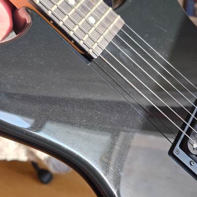 2005 Charvel USA Pointy Reissue San Dimas Metallic Black Floyd Rose w/OHSC (Built in Custom Shop) image 18