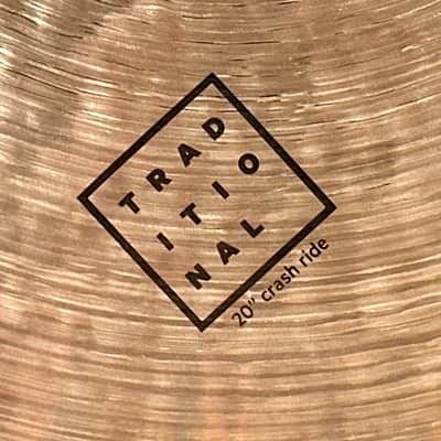 20" Istanbul Agop Traditional Crash Ride Cymbal 1852g *Video* image 3
