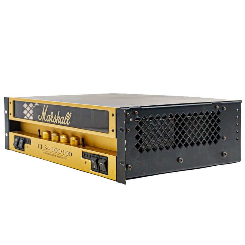 Marshall 100/100 Dual Monobloc EL34 Power Amplifier for Guitar