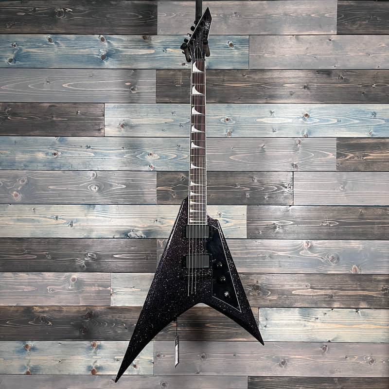ESP LTD KH-V Electric Guitar - Black Sparkle image 1