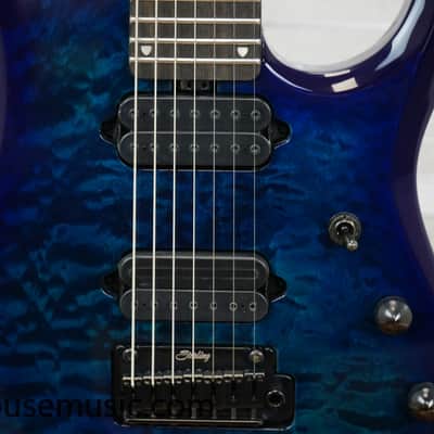 Sterling JP157D QM John Petrucci Signature DiMarzio - Cerulean Paradise image 5