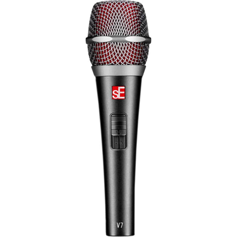 sE Electronics V7 SWITCH Studio-grade Handheld Microphone with Magnetic Switch Supercardioid (Open Box) image 1