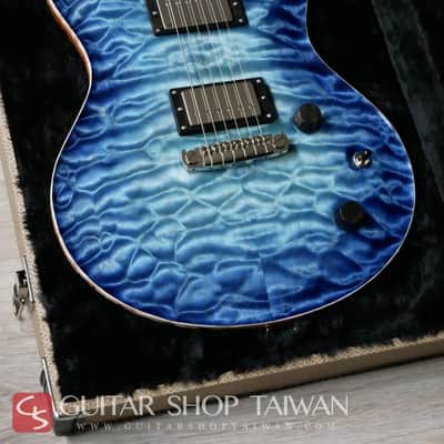 Nik Huber Dolphin II Hand-selected 5A Top-Turquoise Burst image 7