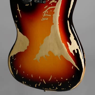 Fender Custom Shop Jaco Pastorius Tribute Jazz Bass Relic 2017 - 3-Color Sunburst image 6