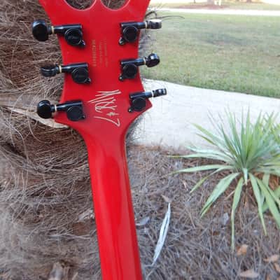B.C. Rich Warlock Hate 7 Blood Red Mick Thomson Slipknot image 9