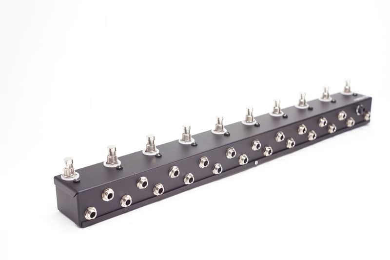 True Bypass Looper Pedal Loop Switchers 10 channel Clickless Soft Switch loopswitchers.com image 1