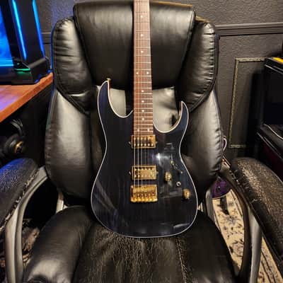 Ibanez RG421HPAH-BWB Standard 2020 - Present - Blue Wave Black image 1