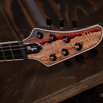 Mayones Regius 6 Spalted Flame Maple image 15