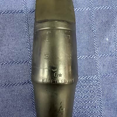 Used Selmer Paris S80 C* C Star Alto Sax Saxophone Hard Rubber Mouthpiece #6 image 2