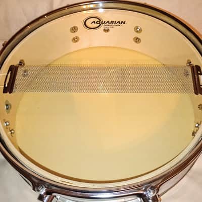 MARTIAL PERCUSSION PICCOLO SNARE DRUM WHITE PEARL OYSTER - 13x3.5" 8L - FREE SHIP TO C-USA! image 10