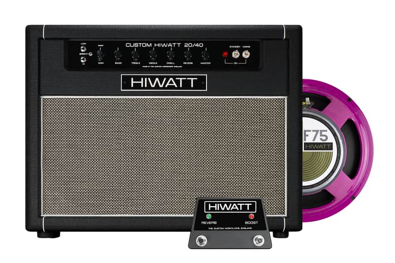 Hiwatt  Studio Stage 40/20W 2x12 Combo w/ Fane75. New with Full Warranty! image 1