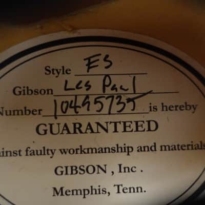 Gibson Memphis ES-Les Paul Custom 2015 - Ebony image 15