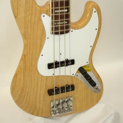 2007 Fender American Vintage '75 Jazz Bass, Rosewood Fingerboard, Natural image 2