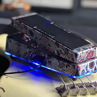 Flattley Guitar Pedals The Flattley Bass Wah - Sugar Skulls image 6