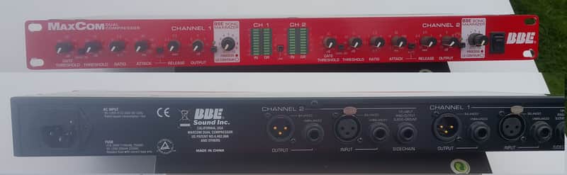 Immagine BBE Sound MaxCom Dual Compressor with sonic Maximiser - 1